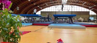 Saint-Étienne : Demi-finale des championnats de France de Trampoline