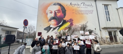 Une fresque de la laïcité au Soleil : Aristide Briand à l’honneur