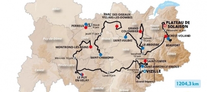 Cyclisme : le nouveau Tour Auvergne-Rh&ocirc;ne-Alpes fera un grand passage dans la Loire