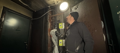 Saint-&Eacute;tienne : retour difficile dans un immeuble encore marqu&eacute; par les flammes