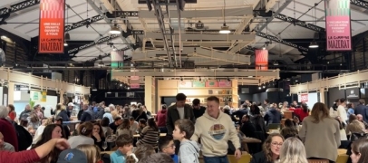 Un mois apr&egrave;s son ouverture, La Commune Mazerat s&eacute;duit toujours aux Halles de Saint-&Eacute;tienne