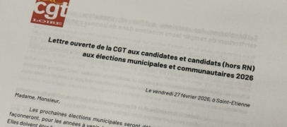 Avant les municipales, la CGT Loire interpelle 70 communes et trace ses lignes rouges