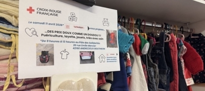 Andr&eacute;zieux : la Croix-Rouge organise une vente autour de la pu&eacute;riculture