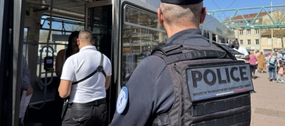 Une patrouille in&eacute;dite en France test&eacute;e dans les transports en commun st&eacute;phanois