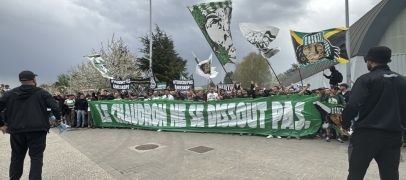 Saint-&Eacute;tienne : 4300 supporters de l&rsquo;ASSE mobilis&eacute;s contre la dissolution des groupes ultras