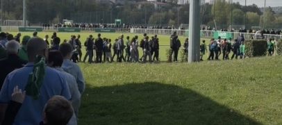 ASSE-Bastia : 400 personnes pr&eacute;sentes &agrave; l'entra&icirc;nement