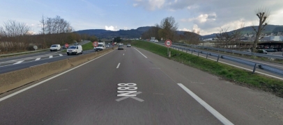 RN88 : la limitation &agrave; 110 km/h bient&ocirc;t abaiss&eacute;e entre Saint-&Eacute;tienne et Firminy