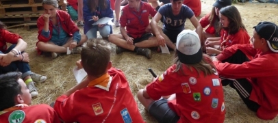 443 jeunes scouts mobilis&eacute;s &agrave; Saint-Chamond ce week-end du 1er mai