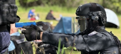 La pr&eacute;fecture simule un attentat au Foreztival pour former les secours
