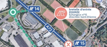 Loire : des travaux sur l’A72 pour améliorer la circulation à Saint-Étienne