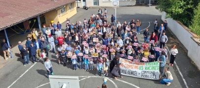 Chandon : forte mobilisation contre la fermeture d&rsquo;une classe &agrave; l&rsquo;&eacute;cole