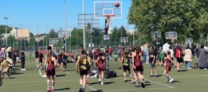 Le minibasket en f&ecirc;te &agrave; Saint-&Eacute;tienne : 1 100 jeunes r&eacute;unis &agrave; l&rsquo;&Eacute;tivalli&egrave;re