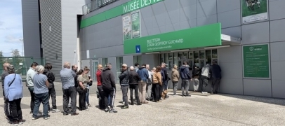 Billetterie ASSE-Nice : 7000 personnes en file d'attente et un guichet ferm&eacute; en 2h15