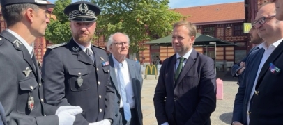 Le ministre d&eacute;l&eacute;gu&eacute; &agrave; l&rsquo;Int&eacute;rieur en visite dans la Loire pour parler s&eacute;curit&eacute;