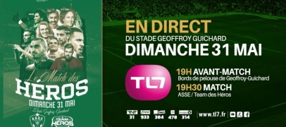TL7 diffusera en direct le Match des H&eacute;ros au profit de l&rsquo;AFM-T&eacute;l&eacute;thon