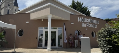 Saint-Martin-la-Plaine inaugure sa nouvelle m&eacute;diath&egrave;que, un lieu de culture ouvert &agrave; tous