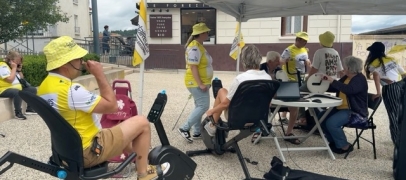 &Agrave; Roche-la-Moli&egrave;re, les r&eacute;sidents se mobilisent pour parcourir 3 333 kilom&egrave;tres avant le Tour de France