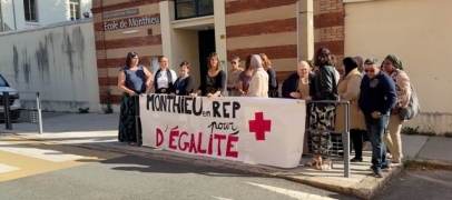 Les enseignants de l&rsquo;&eacute;cole de Monthieu en gr&egrave;ve pour obtenir le classement en REP+