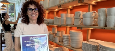Les Pots Potins de Montbrison, 1er Caf&eacute; C&eacute;ramique lig&eacute;rien, r&eacute;compens&eacute; aux Troph&eacute;es du Commerce 2026 de la CCI