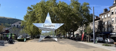 Saint-Étienne : une sculpture géante prend place au cœur de Terrenoire