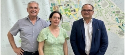 R&eacute;gis Juanico, &eacute;lu pr&eacute;sident de l&rsquo;EPA Saint-&Eacute;tienne (EPASE), inaugurera 3 r&eacute;alisations