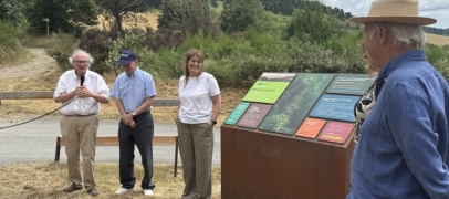Loire : de nouveaux am&eacute;nagements inaugur&eacute;s sur l&rsquo;Espace naturel sensible de Salvaris