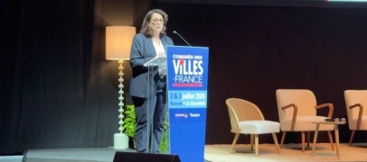 Congr&egrave;s des Villes de France : la ministre des Sports pr&eacute;sente ses priorit&eacute;s aux &eacute;lus