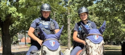 Saint-Chamond : la police municipale teste les patrouilles &eacute;questres