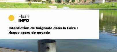 Roanne : la baignade interdite dans la Loire en raison d'un risque accru de noyade