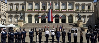 Journ&eacute;e d&rsquo;hommage &agrave; la police nationale : des policiers honor&eacute;es pour leur courage face au terrorisme