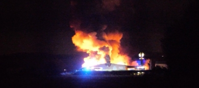 Montrond-les-Bains : un important incendie dans une blanchisserie industrielle