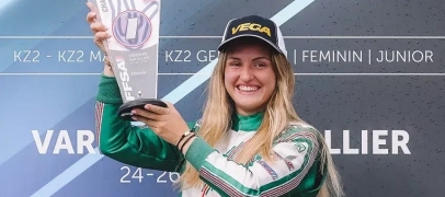 Loire : &agrave; seulement 18 ans, No&eacute;mie Pradier sacr&eacute;e championne de France de karting