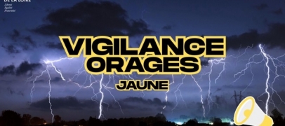 Orages : la Loire repasse en vigilance jaune ce mardi, des rafales jusqu'&agrave; 80 km/h attendues