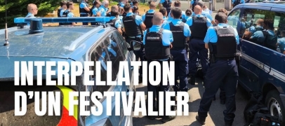 Foreztival : un festivalier interpell&eacute; apr&egrave;s des propos sexistes et des violences contre les gendarmes