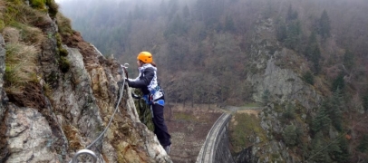 Planfoy : la via ferrata et la tyrolienne ferm&eacute;es jusqu'&agrave; nouvel ordre