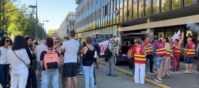 Saint-&Eacute;tienne : Les professionnels de sant&eacute; d&eacute;noncent leurs conditions de travail