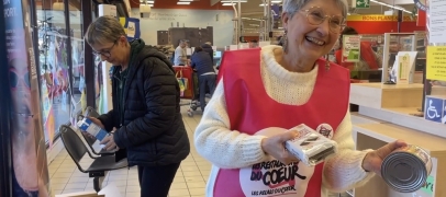 Les Restos du Coeur organisent leur grande collecte