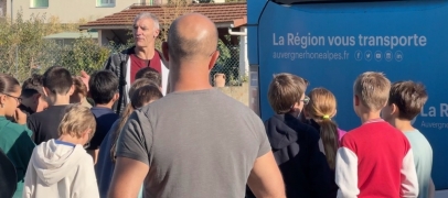 Transports scolaires : les &eacute;l&egrave;ves de 6e de Balbigny sensibilis&eacute;s aux bons r&eacute;flexes de s&eacute;curit&eacute;