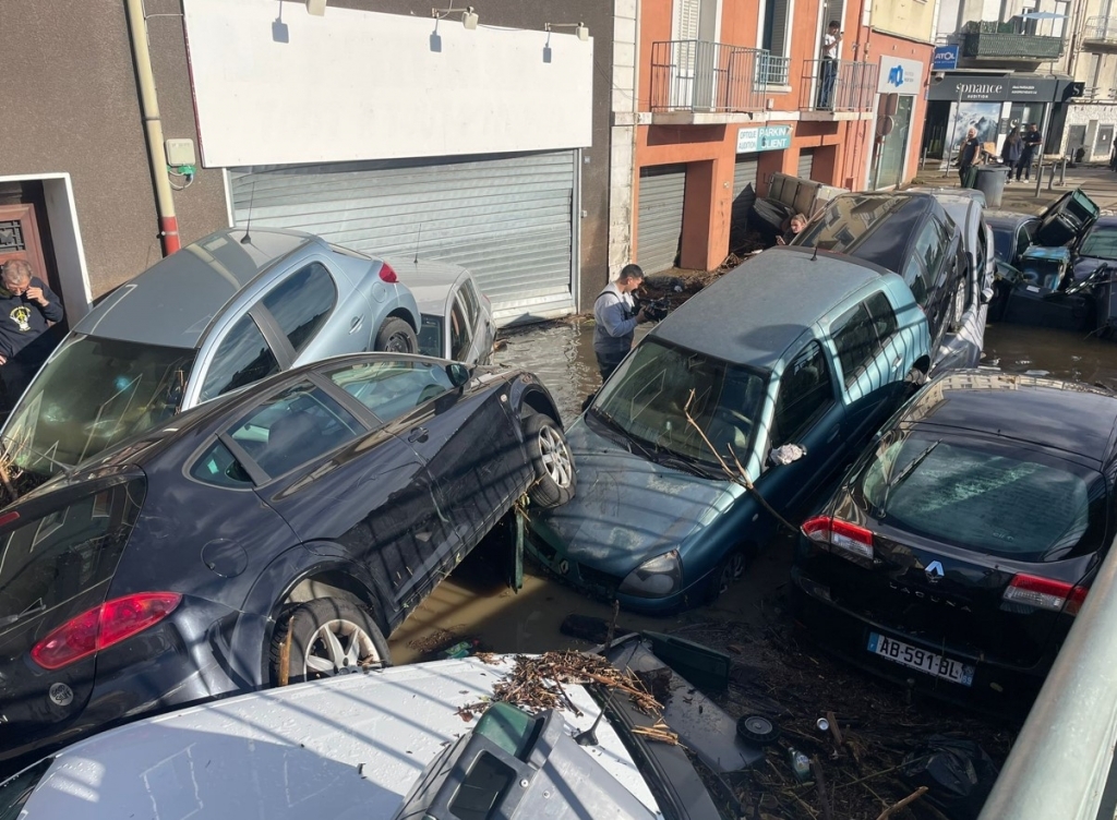 Rive-de-Gier découvre l'étendu des dégâts - TL7, Télévision loire 7