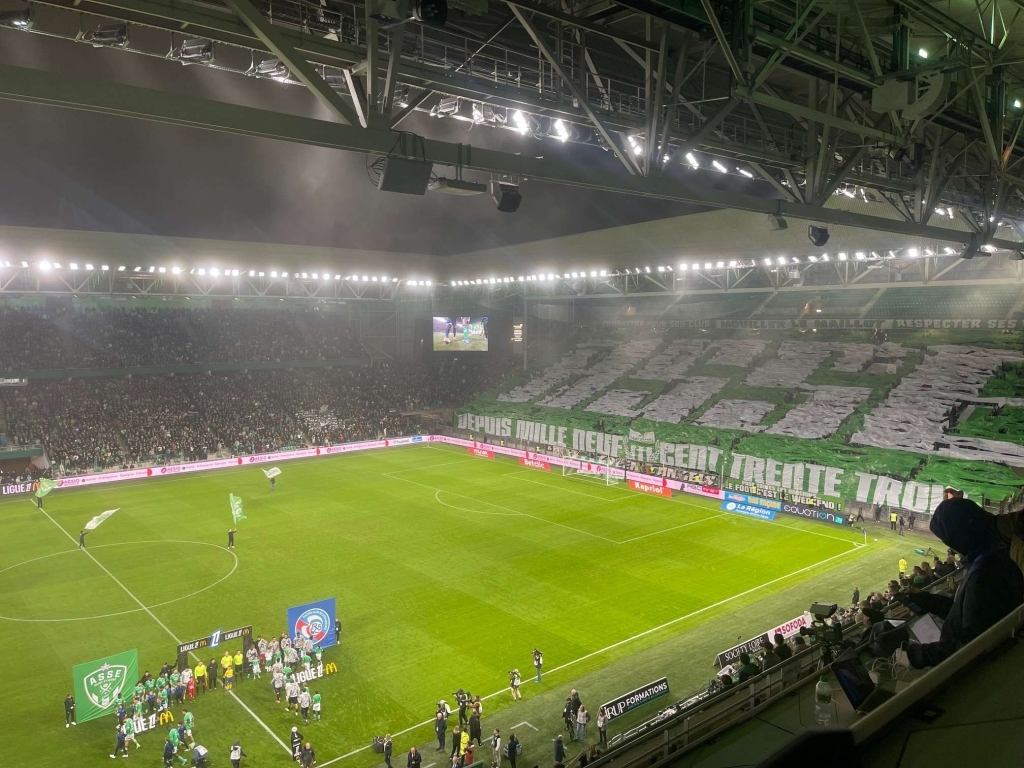 Place Du Match ASSE - Amiens (2-2) Du 27 Octobre 2019 - Saint-Étienne